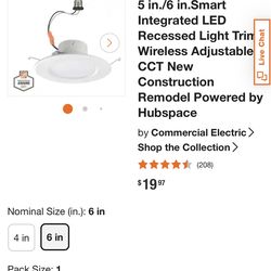 12 Hubspace led lights indoor/outdoor