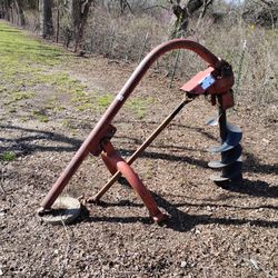 Postal Digger With Three Different Sized Augers