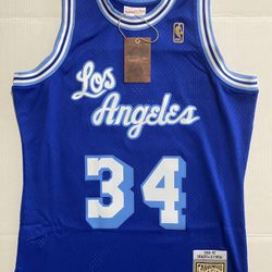 Shaquille O’neal Mitchell & Ness Laker Jersey