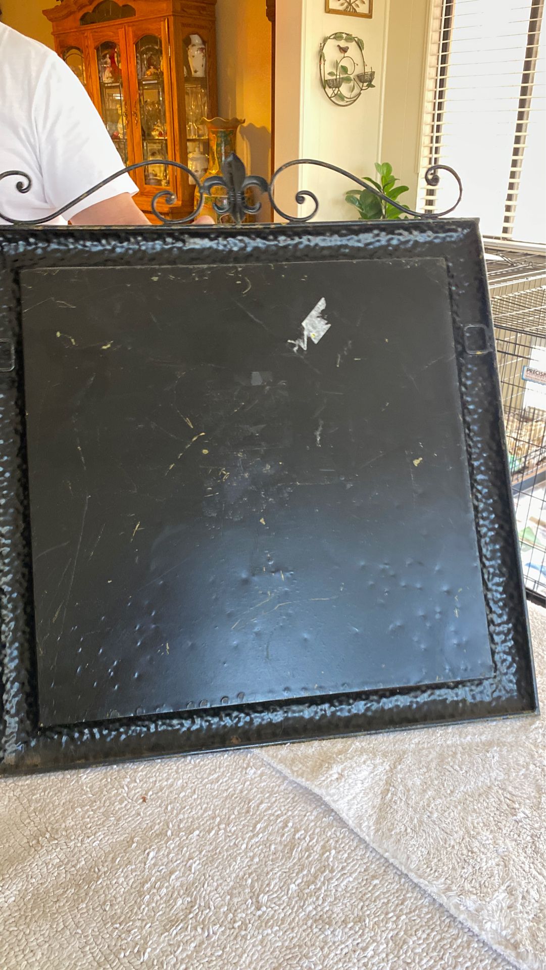 Graves metal frame yellow in Rusty collar