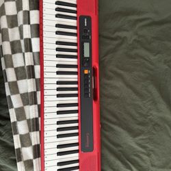 Casio CT-S200 Red Keyboard Piano