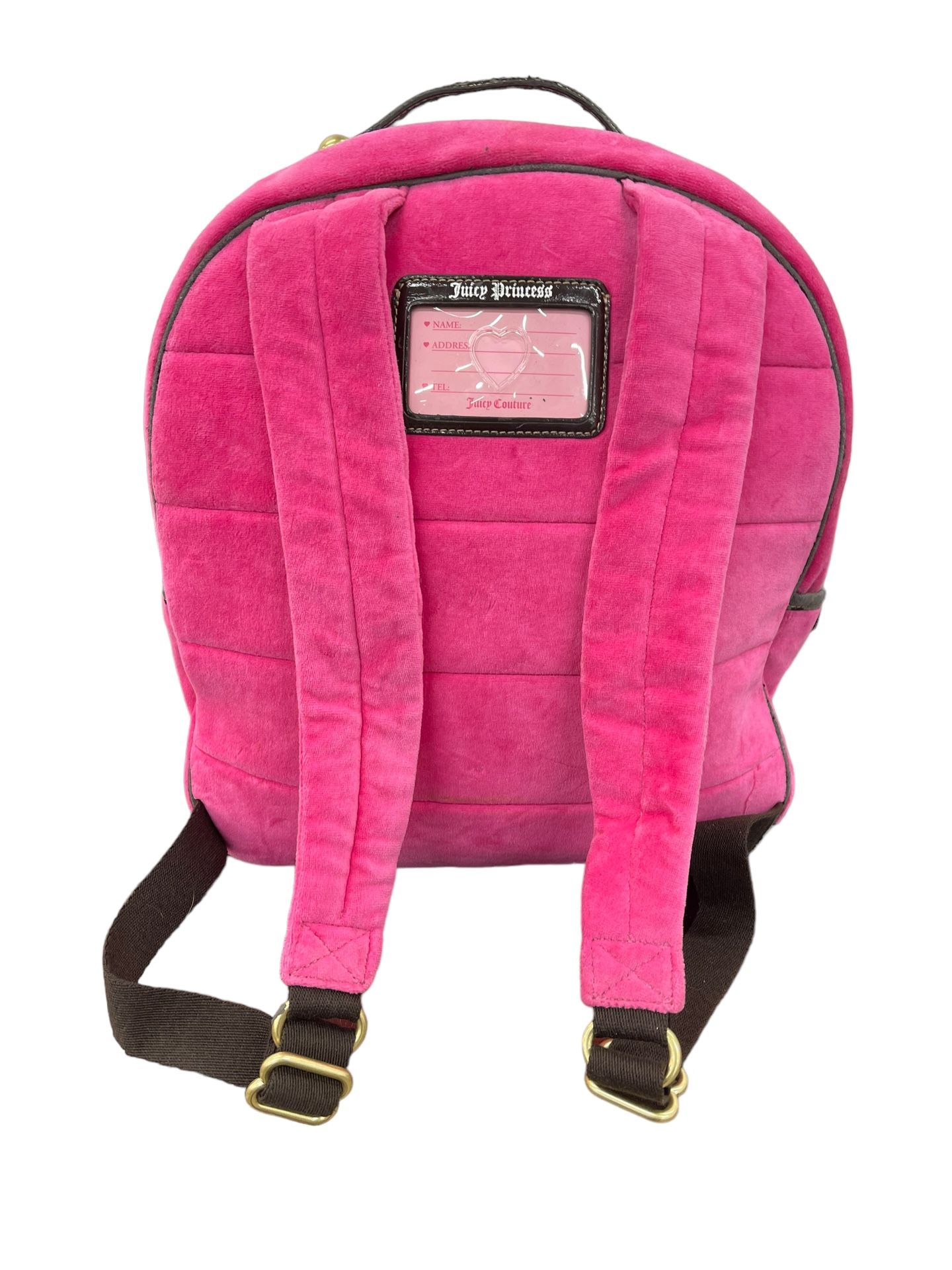 RARE Vintage Juicy Couture Hot pink Y2K backpack for Sale in  display picture 3