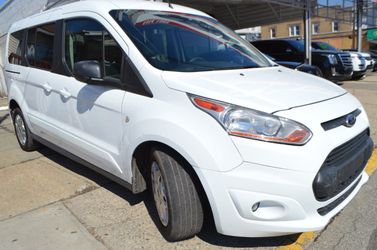 Ford Transit Connect Wagon XLT LWB 2014 WHITE
