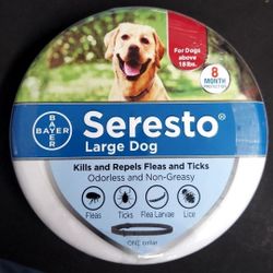 Bayer Seresto Flea and Tick Collar for Large Dogs