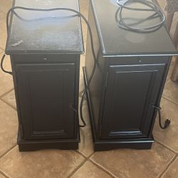 End Tables With Electric Outlets/USB Ports Inside 