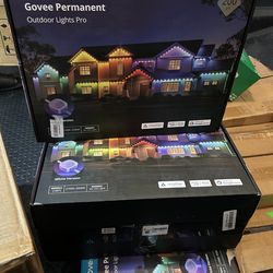 Govee Permanent Outdoor Lights Pro, 200ft with 120 RGBIC LED Lights for Daily and Accent Lighting, 75 Scene Modes for Outdoor Decor, IP67 Waterproof, 