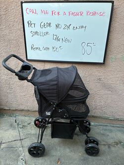 Pet Gear No-Zip Entry Pet Stroller