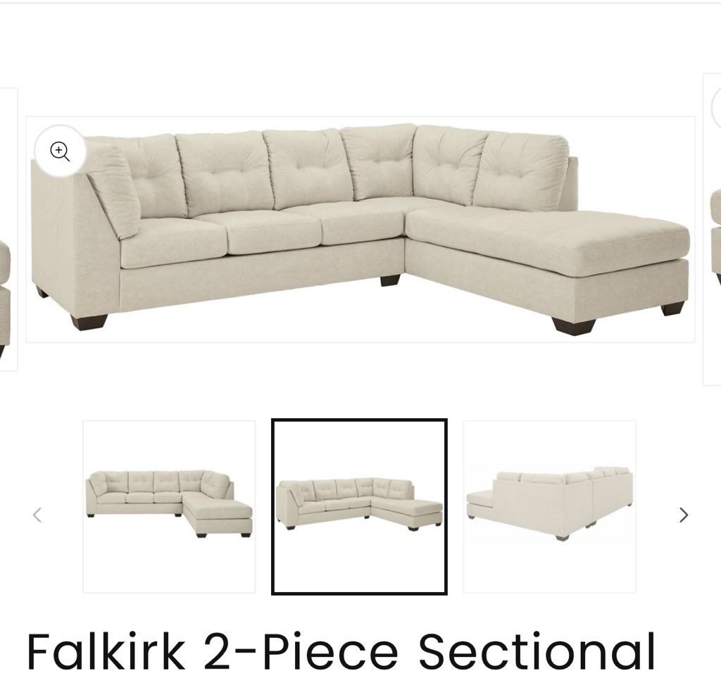 2 PIECE SECTIONAL for sale!
