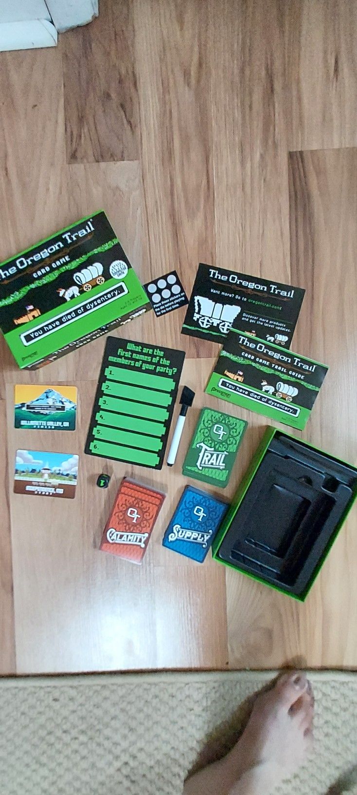 The Oregon Trail Card Game 2016 Complete
