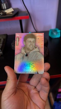 Sidemen Topps Signed Harry (W2S) Glitch Card