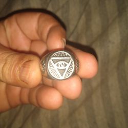 Man's Stainless Ring Size 11