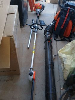 Pole saw with extra 4 ft extension and 12 inch bar