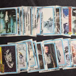 Star Wars: The Empire Strikes Back Trading Cards 26 Card Lot