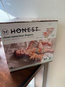 Honest diapers size 6