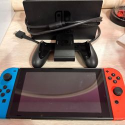 Nintendo Switch, With 4 Games And Extra Control Included  