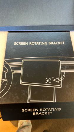 Tesla screen swivel bracket - new