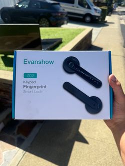 Evanshow Z02 Fingerprint Keypad Smart Door Lock – New