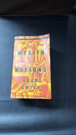 The Wealth of Nations by Adam Smith