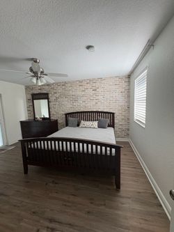 King bed and dresser set