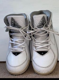 Nike Air Jordan Flight incline White Metallic silver size 11