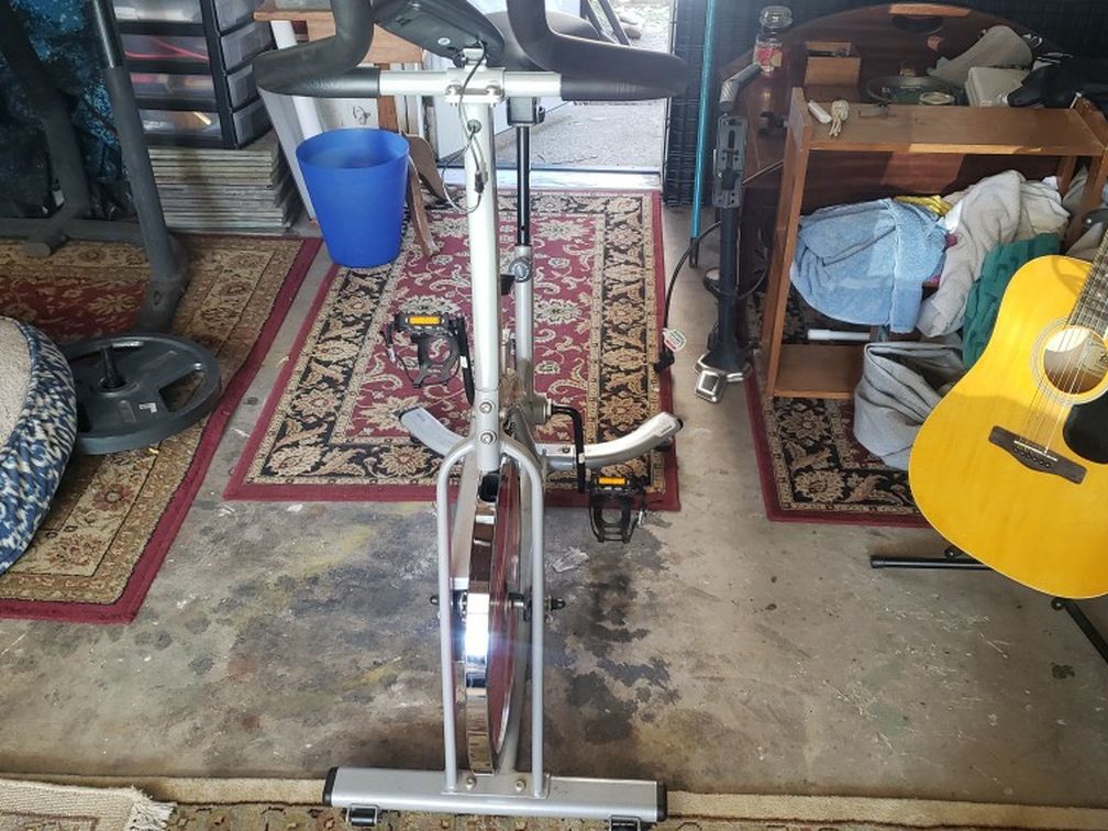 Auction Vintage Sears Old Exercise Bike For Sale Tunturi Bike