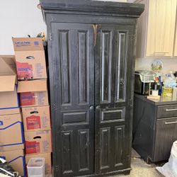 Wooden Pantry Or Cabinet 