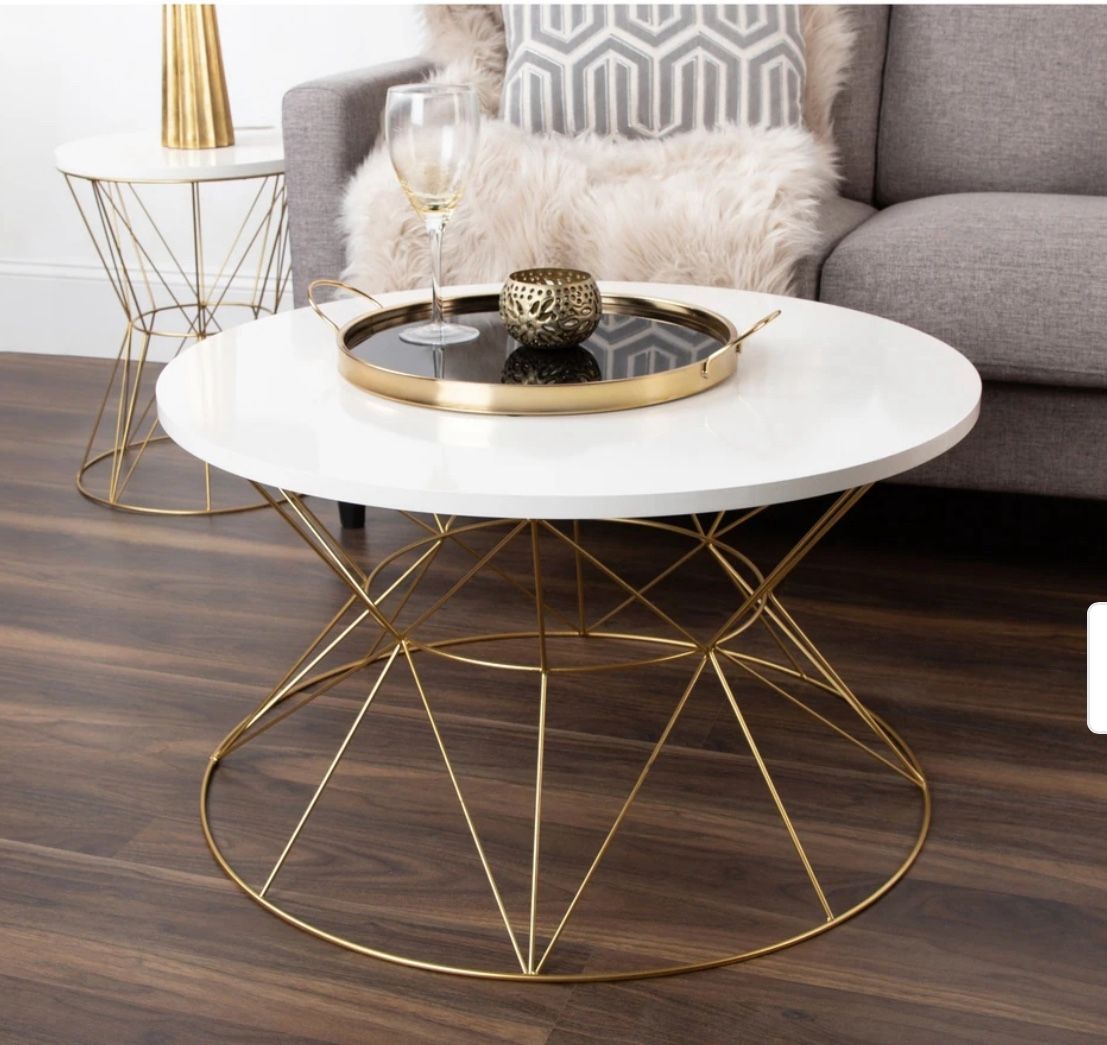 Coffee Table And 3 Side Tables ! For Sale !