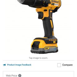 Dewalt Hammer Drill Battery And Charger Included 
