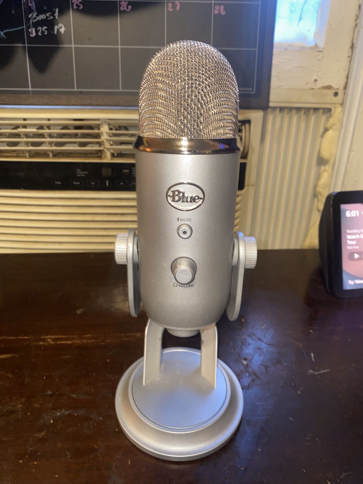 Blue Yeti Microphone-silver