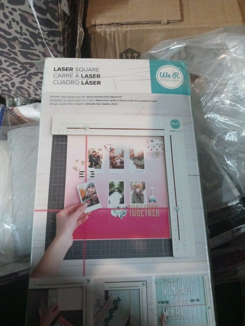 Laser Square We R Memory Keepers Brand New In A Box Been Open Never Used