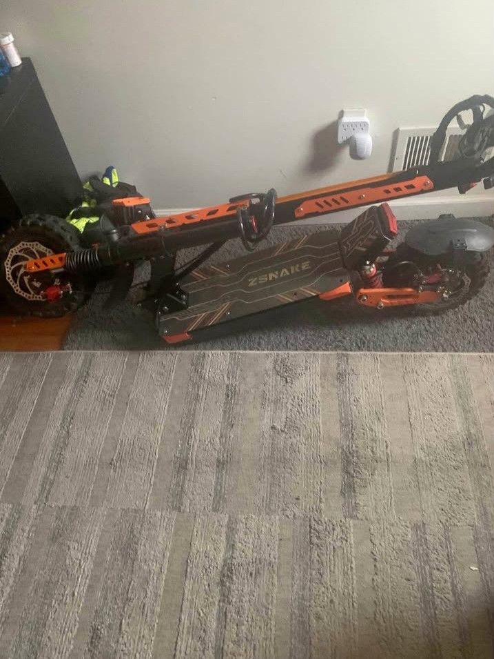 60 mph electric scooter -helmet plus other accessories