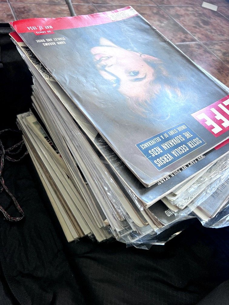 Vintage Life magazines