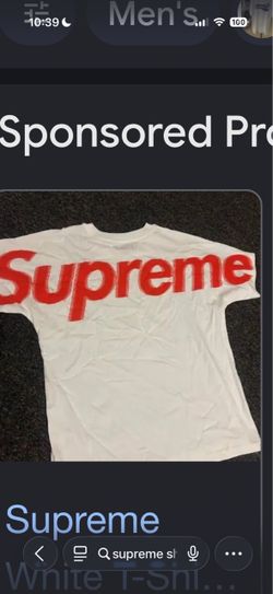 supreme tee