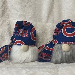 $8 MLB Chicago Cubs gnome Handmade MANY AVAILABLE baseball sports kids home decor
