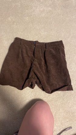 Brown Corduroy Shorts NEVERWORN