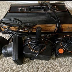 Retro Atari 2 Consoles With Remotes 