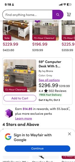 Computer desk