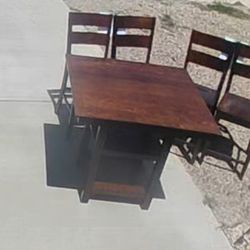 Tall Table Chair Set Manteca