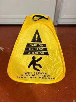 Caution Wet Floor signs