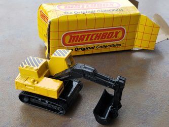 Vintage Matchbox Toys LTD Diecast Excavator