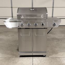 New Stainless Steel Gas Grill (Can Deliver)