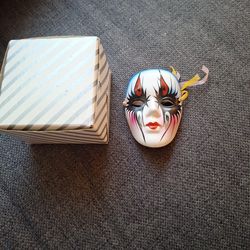 Painted Ceramic Mask