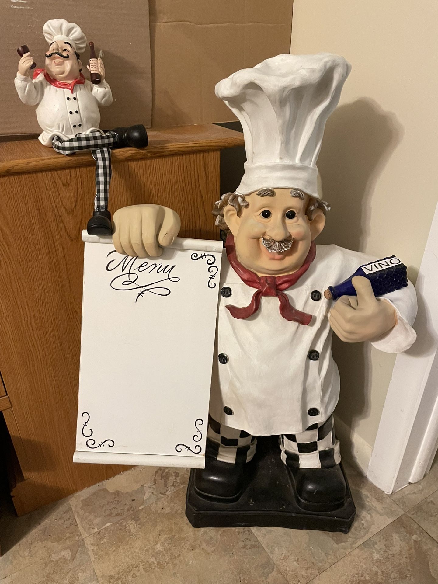 Italian Baker Statue & Figurine Collection – Vintage Decor
