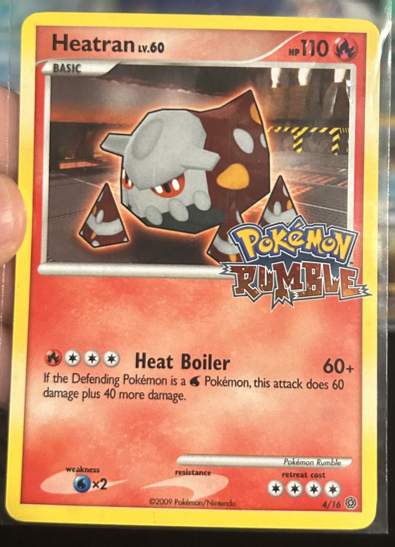 Heatran Rumble (Rum) Lightly Played
