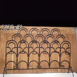 Fireplace Screen W/ Votive Candle Holders