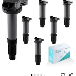 6pc Ignition Coils & Spark Plug Set UF486
