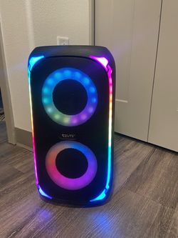 Tzumi MegaBass Bluetooth Party Speaker with LED Lights - Speaker Only
