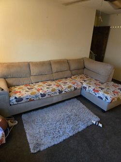 $400 ~ L-Shaped Sofa/2pc