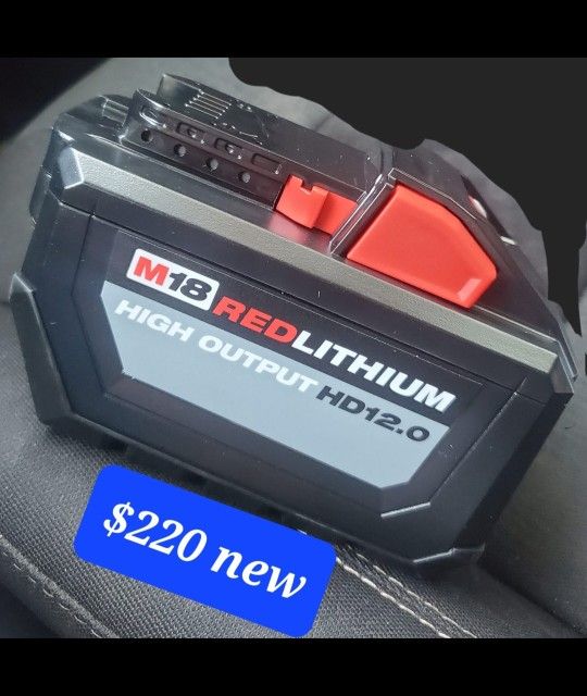 MILWAUKEE M18 12.0 BATTERY