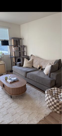 Living Spaces oversized Sofa